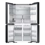 Samsung - Bespoke 29 Cu. Ft. 4-Door Flex French Door Smart Refrigerator with AI Family Hub+ and AI Vision Inside - White Glass